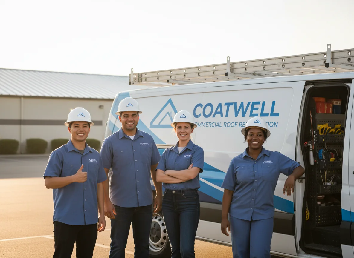 Commercial roof coating company in Beverly, MA